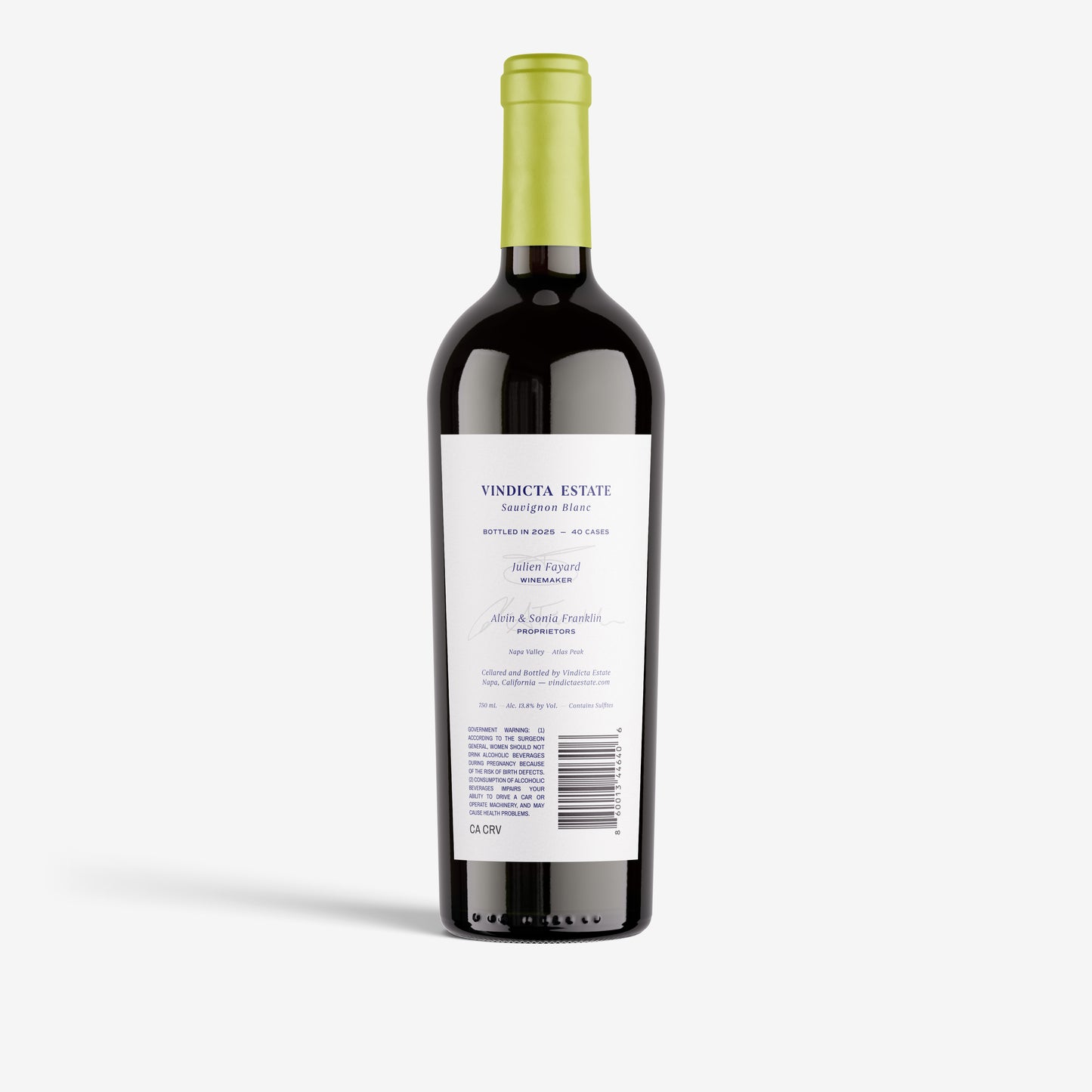 2023 Vindicta Estate - Mystery 1914 Vineyard Sauvignon Blanc